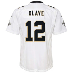 Chris Olave  Youth Game Jersey - New Orleans Saints Jerseys