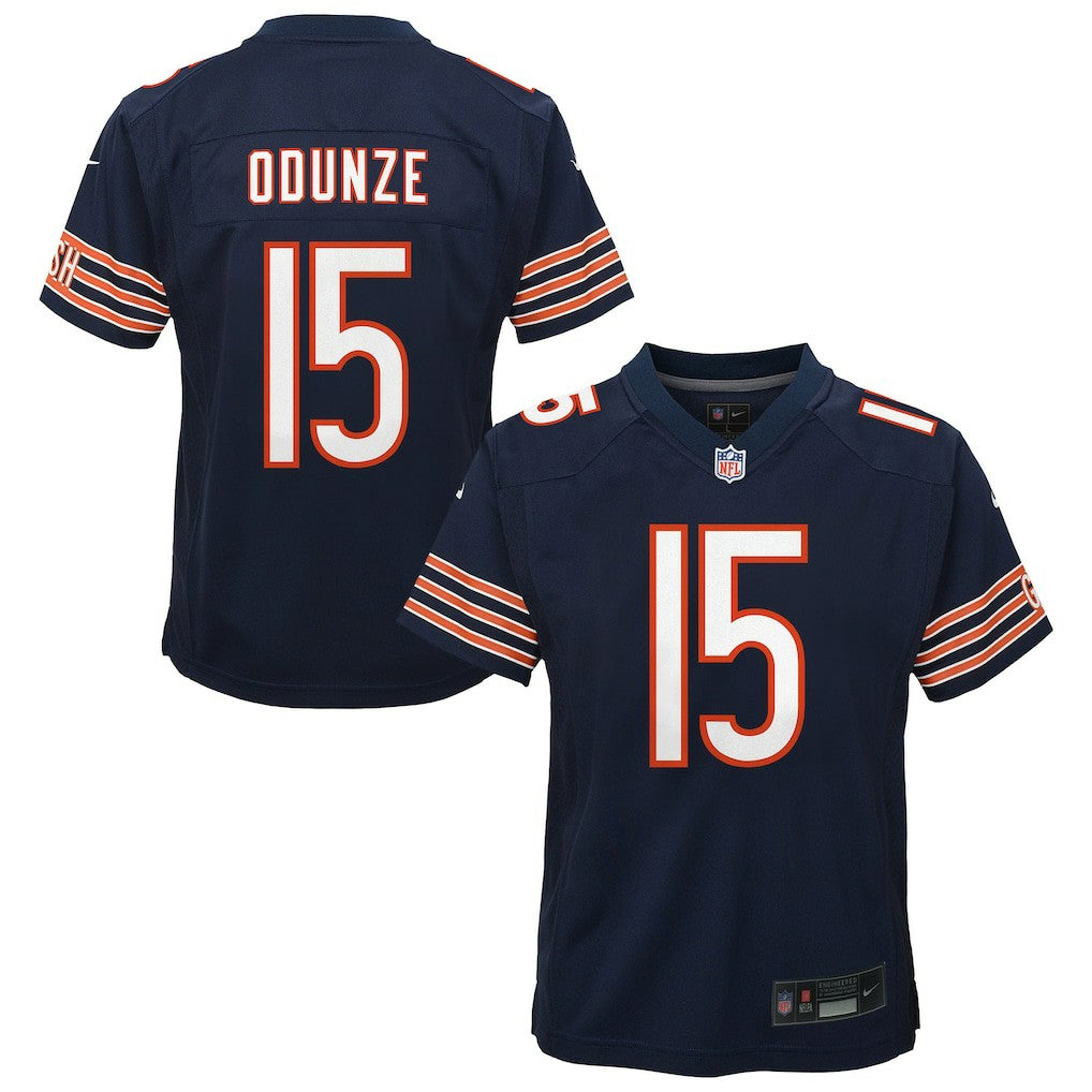 Rome Odunze  Youth Game Jersey - Chicago Bears Jerseys