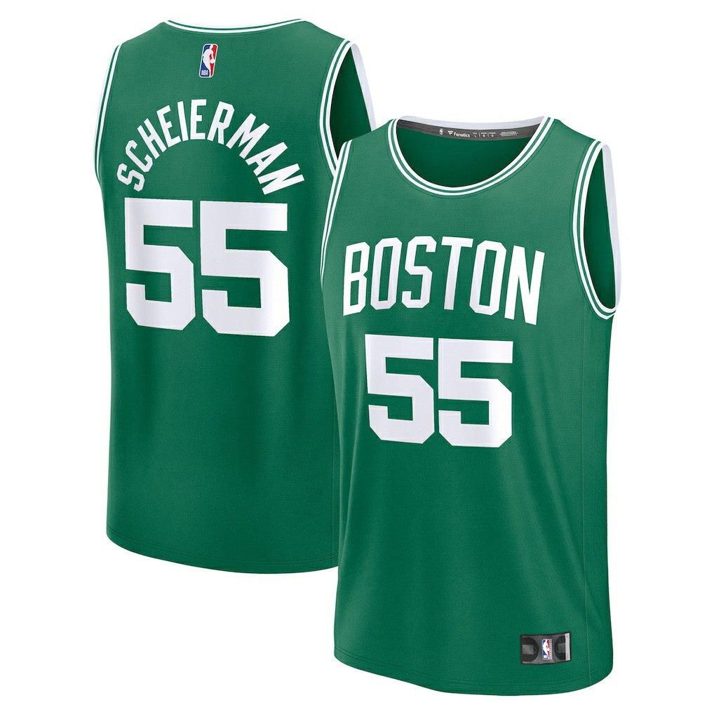 Fanatics Baylor Scheierman Boston Celtics 2024 NBA Draft Fast Break Player Jersey
