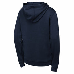 Navy Cleveland Guardians Youth Wordmark Fleece Full-Zip Hoodie