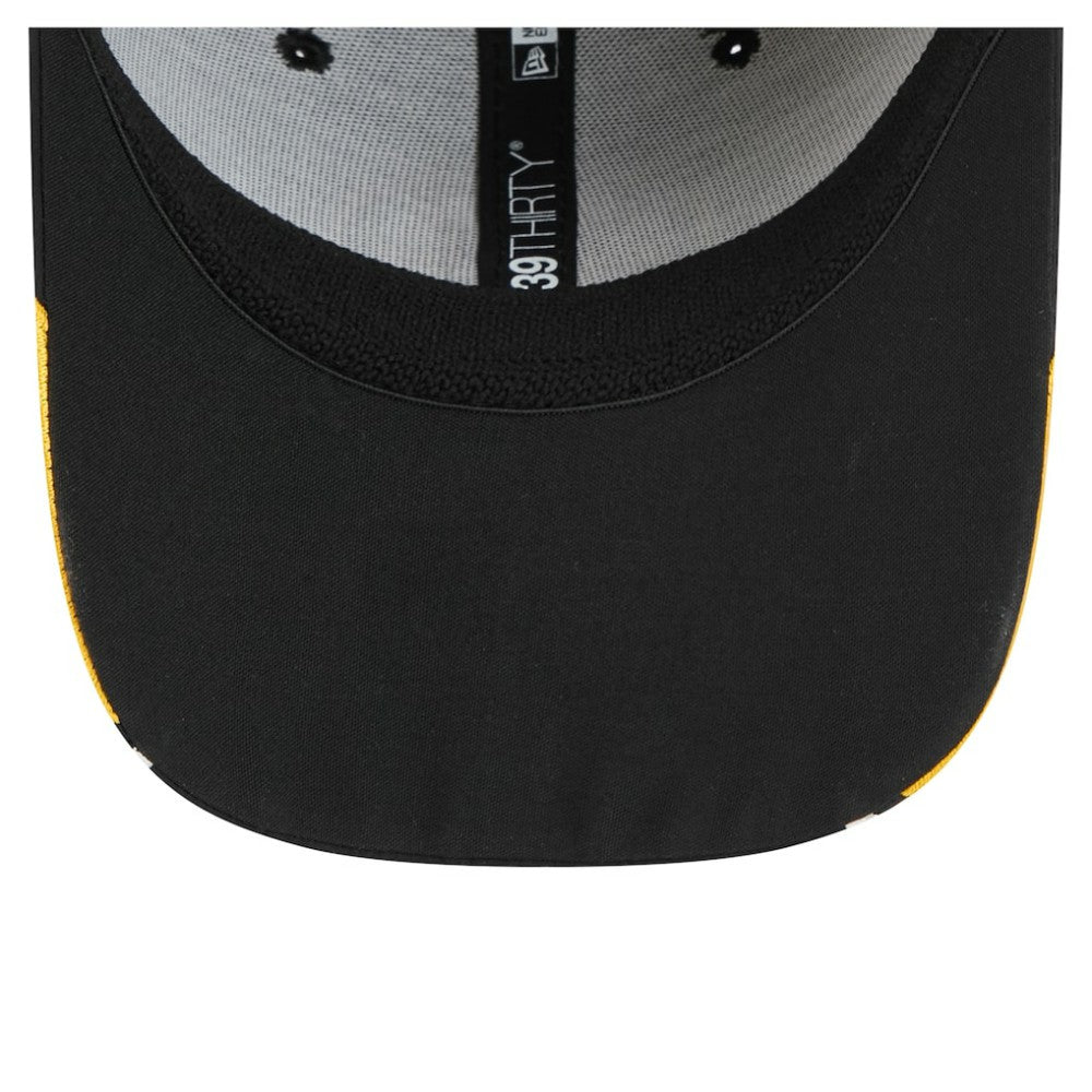 NHL Boston Bruins New Era Linear Featherweight 39THIRTY Flex Hat