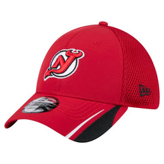 NHL New Jersey Devils New Era Linear Featherweight 39THIRTY Flex Hat