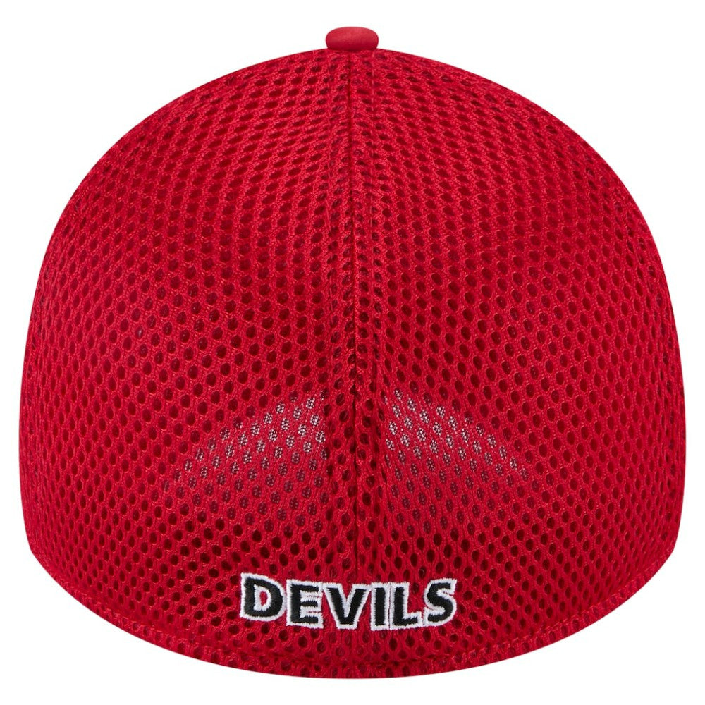 NHL New Jersey Devils New Era Linear Featherweight 39THIRTY Flex Hat