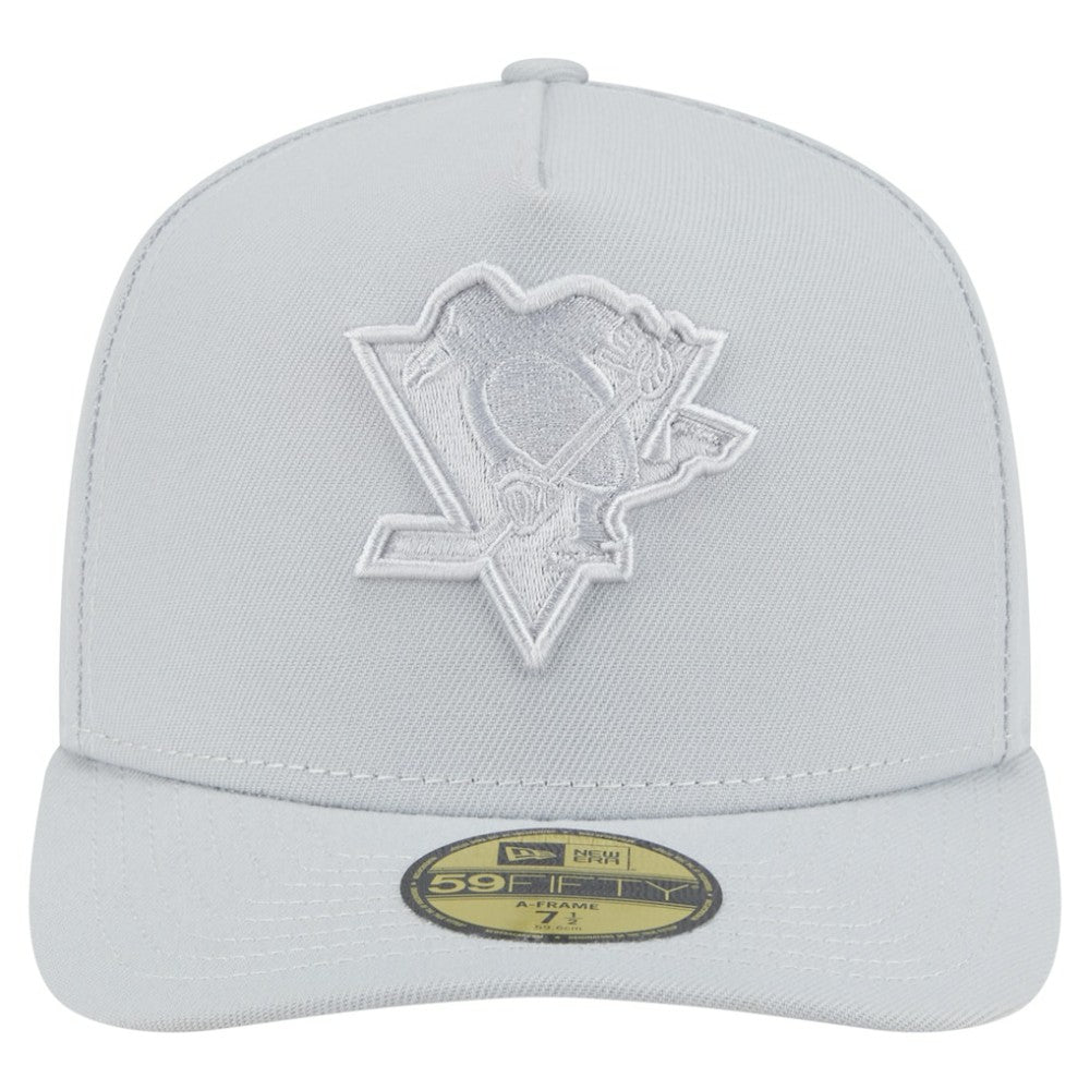 NHL Pittsburgh Penguins New Era Color Pack A-Frame 59FIFTY Fitted Hat