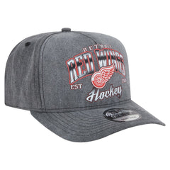 NHL Detroit Red Wings New Era Throwback Washed A-Frame Pre-Curved 9FIFTY Snapback Hat