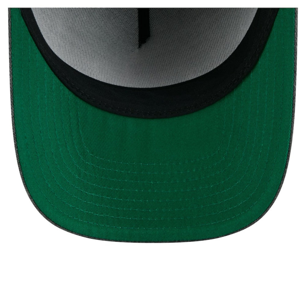 NHL Carolina Hurricanes New Era Throwback Washed A-Frame Pre-Curved 9FIFTY Snapback Hat