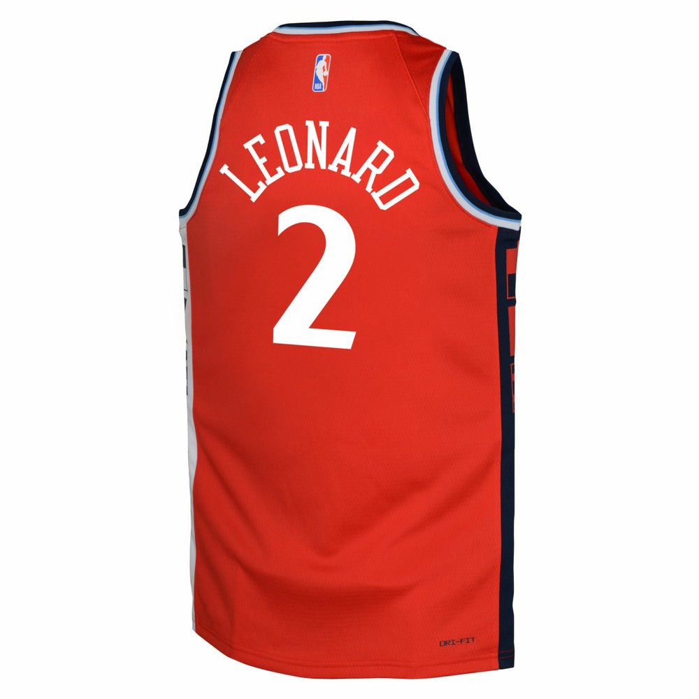Kawhi Leonard LA Clippers Jordan Brand Youth Swingman Jersey