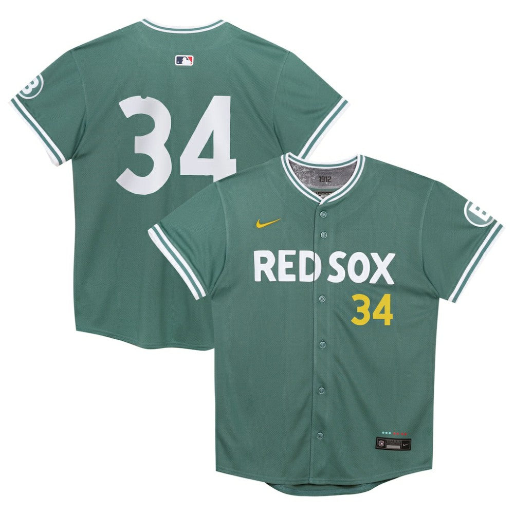 Green David Ortiz Boston Red Sox Nike Preschool 2025 City Connect Limited Retired Player Jersey
