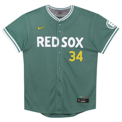 Green David Ortiz Boston Red Sox Nike Preschool 2025 City Connect Limited Retired Player Jersey