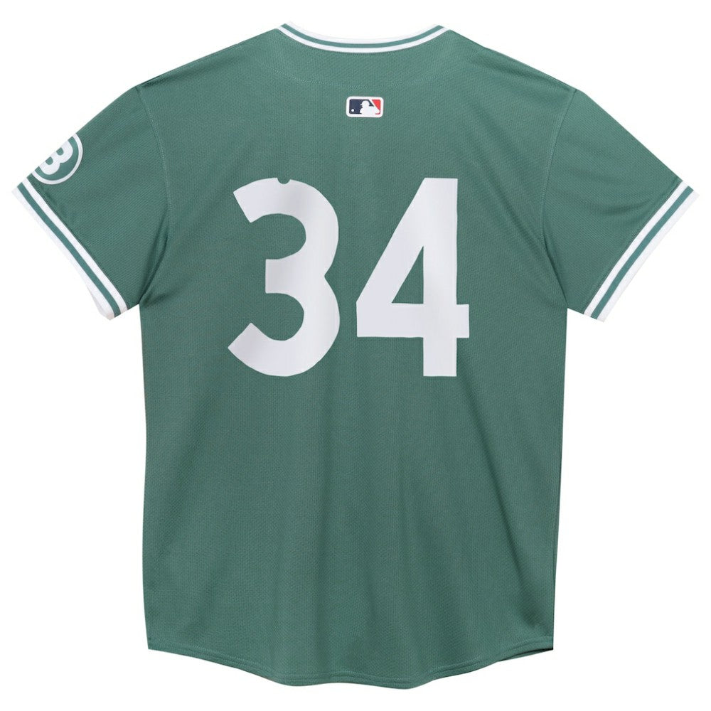 Green David Ortiz Boston Red Sox Nike Preschool 2025 City Connect Limited Retired Player Jersey