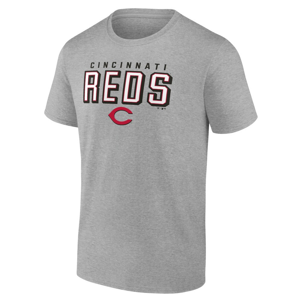 Heather Gray Cincinnati Reds Swagger T-Shirt
