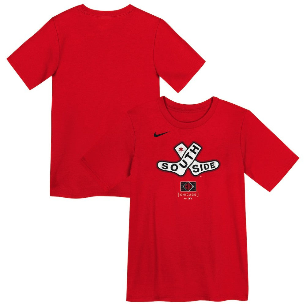 Red Chicago White Sox Nike Preschool 2025 City Connect Logo T-Shirt