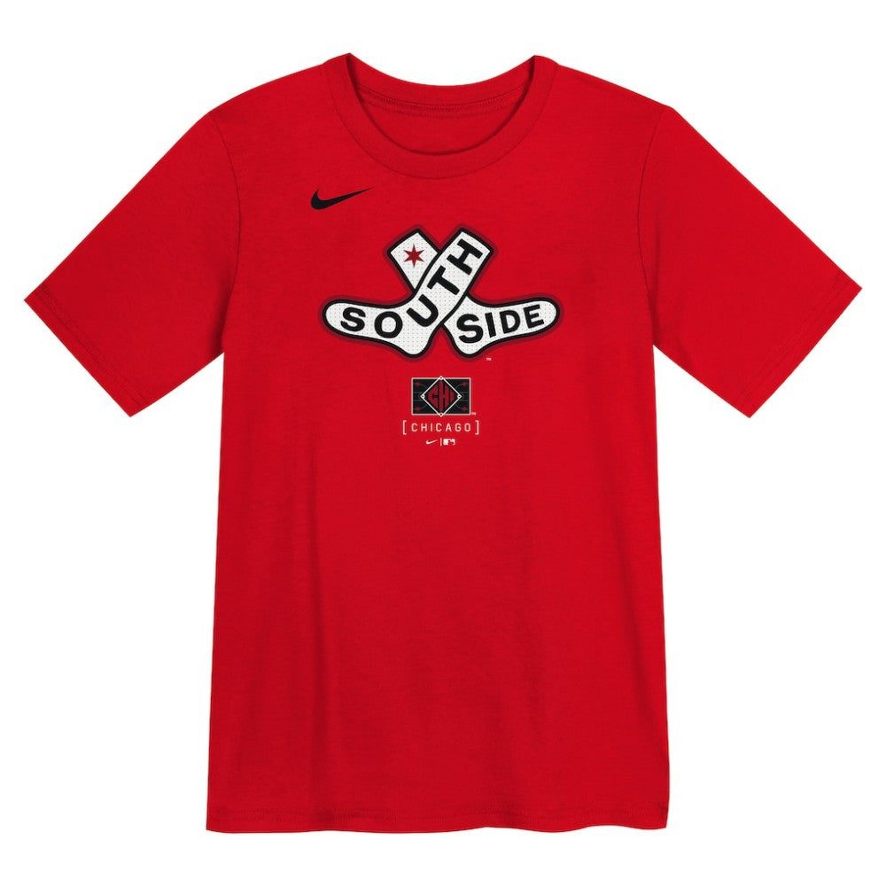 Red Chicago White Sox Nike Preschool 2025 City Connect Logo T-Shirt
