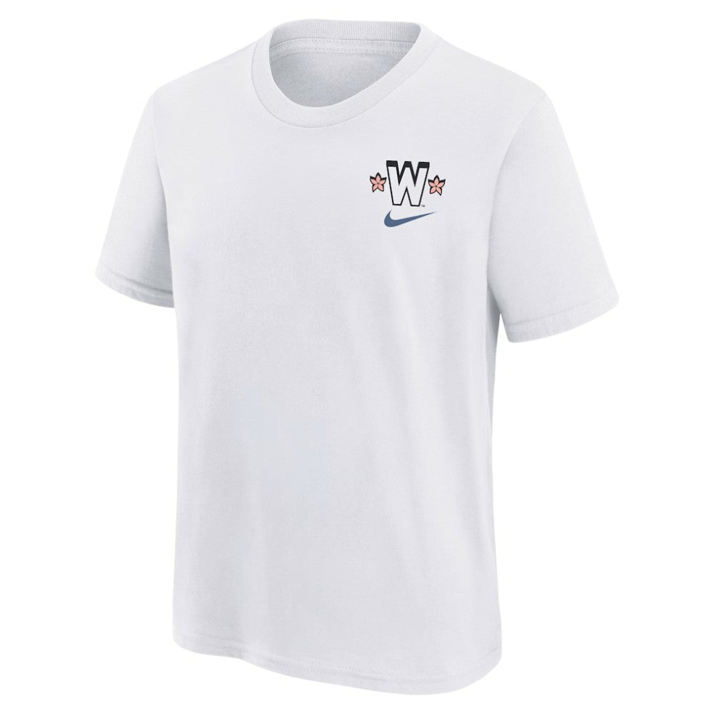 White Washington Nationals Nike Youth 2025 City Connect T-Shirt