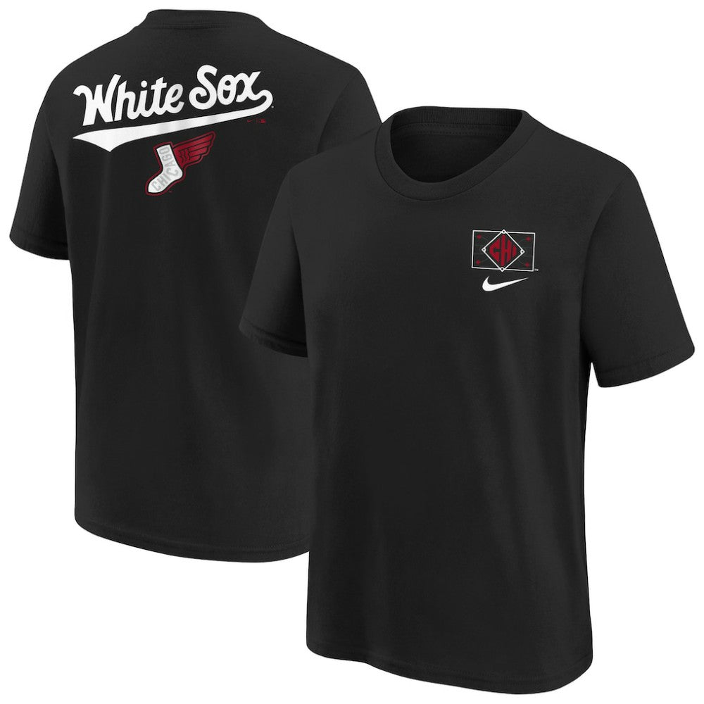 Black Chicago White Sox Nike Youth 2025 City Connect T-Shirt