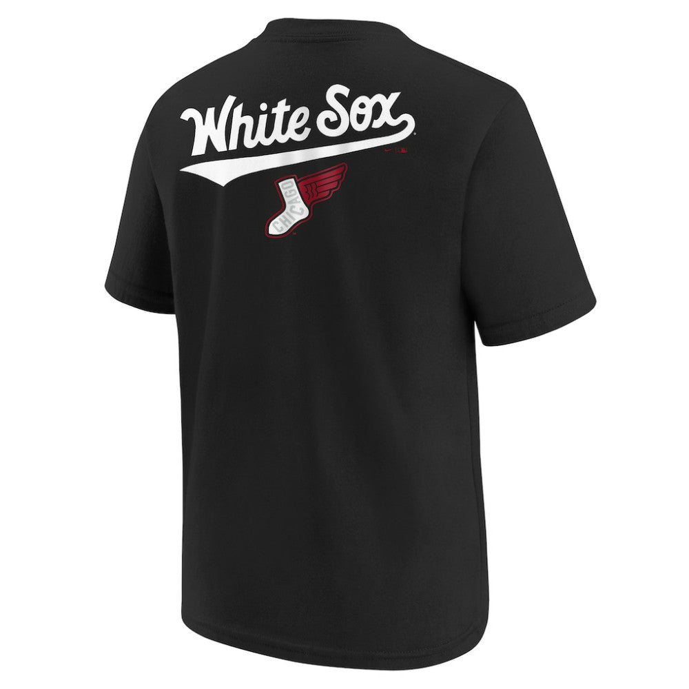 Black Chicago White Sox Nike Youth 2025 City Connect T-Shirt