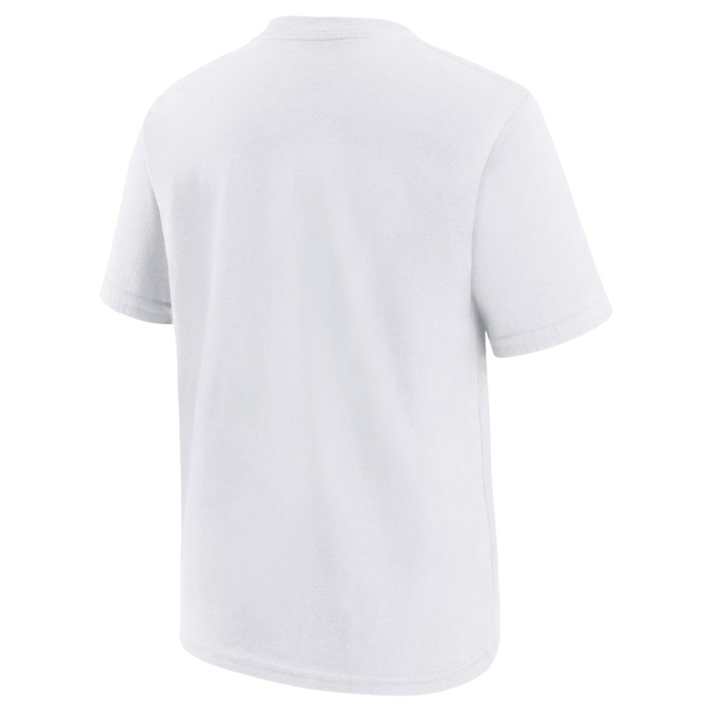 White Colorado Rockies Nike Youth 2025 City Connect Wordmark T-Shirt