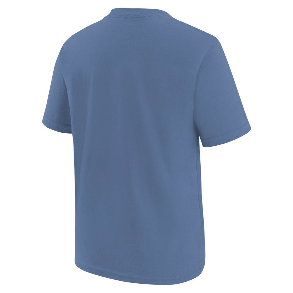 Blue Washington Nationals Nike Youth 2025 City Connect Wordmark T-Shirt