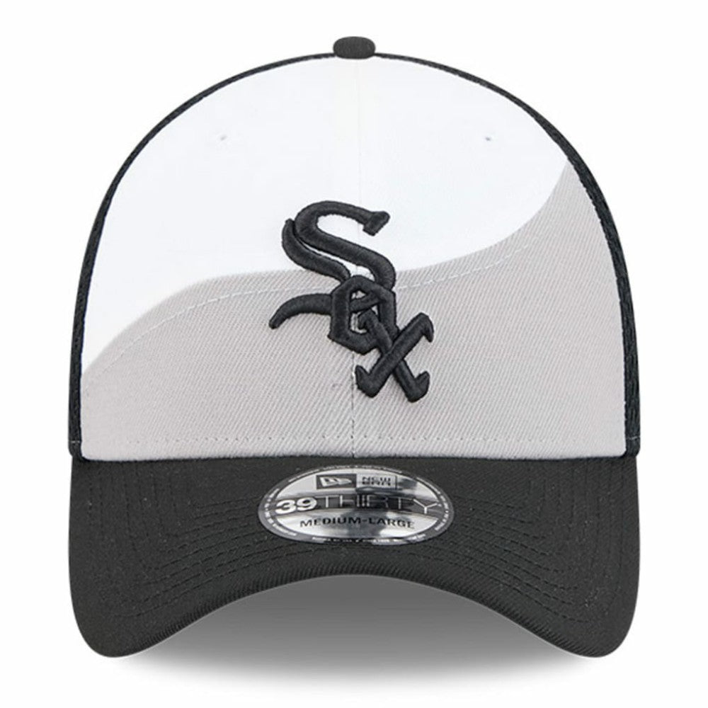 Gray/Black Chicago White Sox New Era 2025 Spring Training 39THIRTY Flex Hat