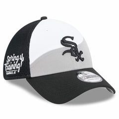 Gray/Black Chicago White Sox New Era 2025 Spring Training 39THIRTY Flex Hat