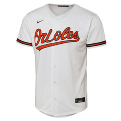 White Adley Rutschman Baltimore Orioles Nike Youth Home Replica Player Jersey