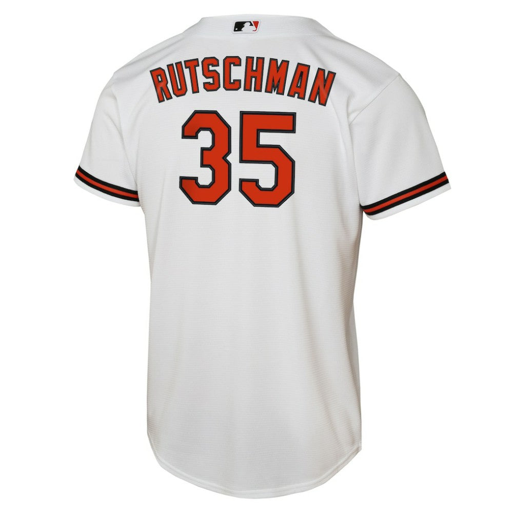 White Adley Rutschman Baltimore Orioles Nike Youth Home Replica Player Jersey
