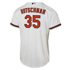 White Adley Rutschman Baltimore Orioles Nike Youth Home Replica Player Jersey