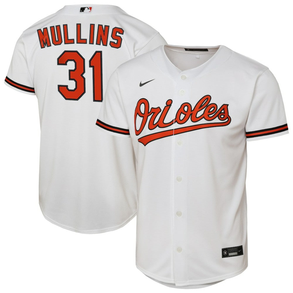 White Cedric Mullins Baltimore Orioles Nike Youth Home Replica Player Jersey