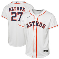 White Jose Altuve Houston Astros Nike Youth Home Replica Player Jersey