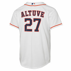 White Jose Altuve Houston Astros Nike Youth Home Replica Player Jersey