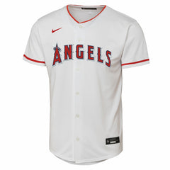 White Mike Trout Los Angeles Angels Nike Youth Home Replica Player Jersey