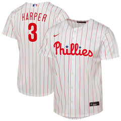 White Bryce Harper Philadelphia Phillies Nike Youth Home Replica Player Jersey