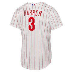White Bryce Harper Philadelphia Phillies Nike Youth Home Replica Player Jersey