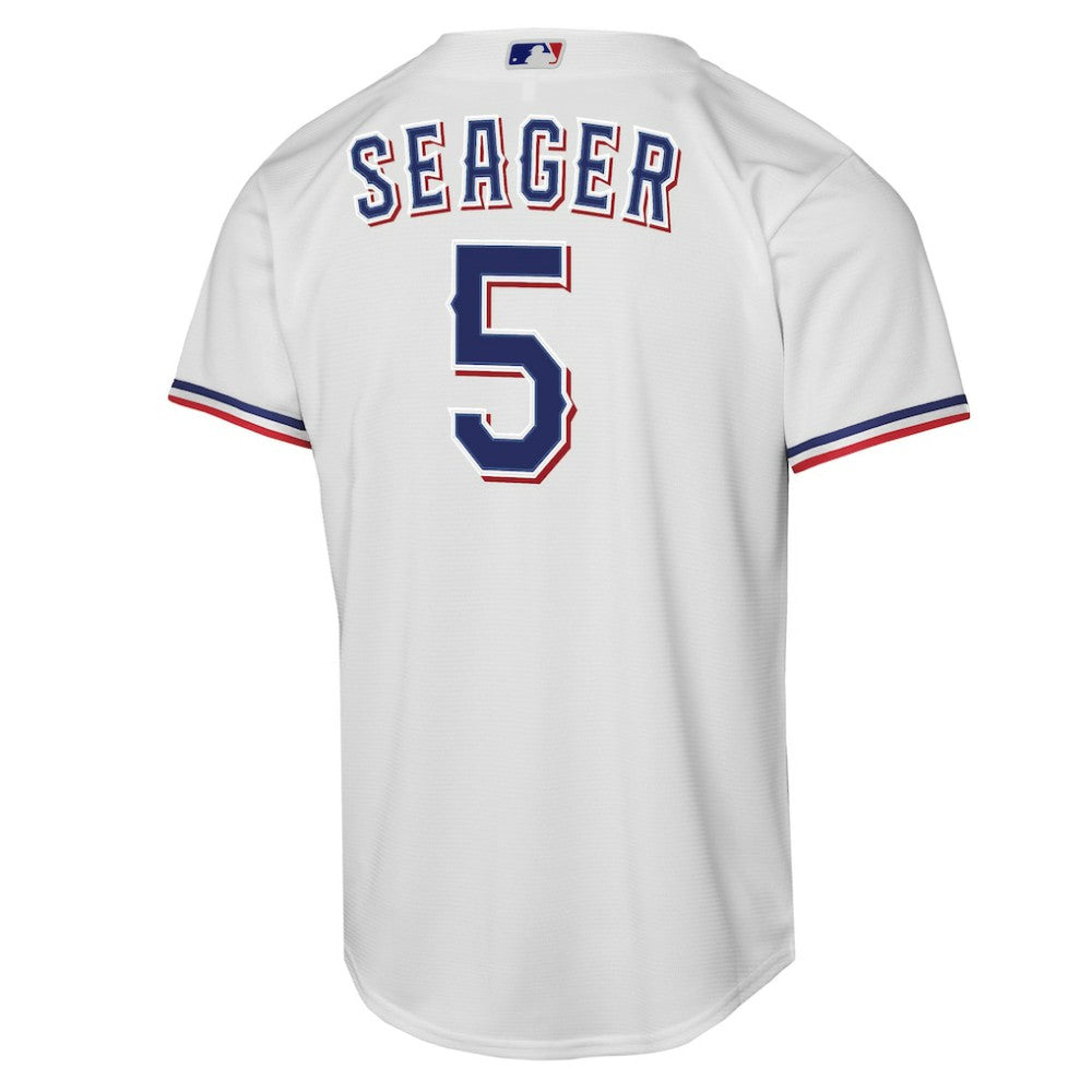 White Corey Seager Texas Rangers Nike Youth Home Replica Player Jersey