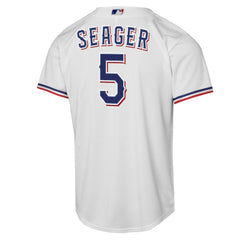 White Corey Seager Texas Rangers Nike Youth Home Replica Player Jersey