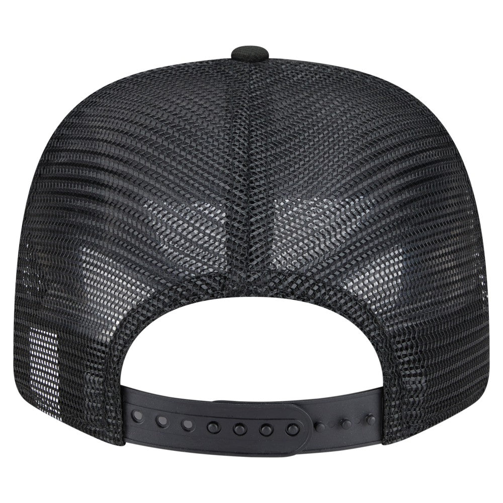 Black Miami Marlins New Era Flag 9SEVENTY Stretch-Snap Hat
