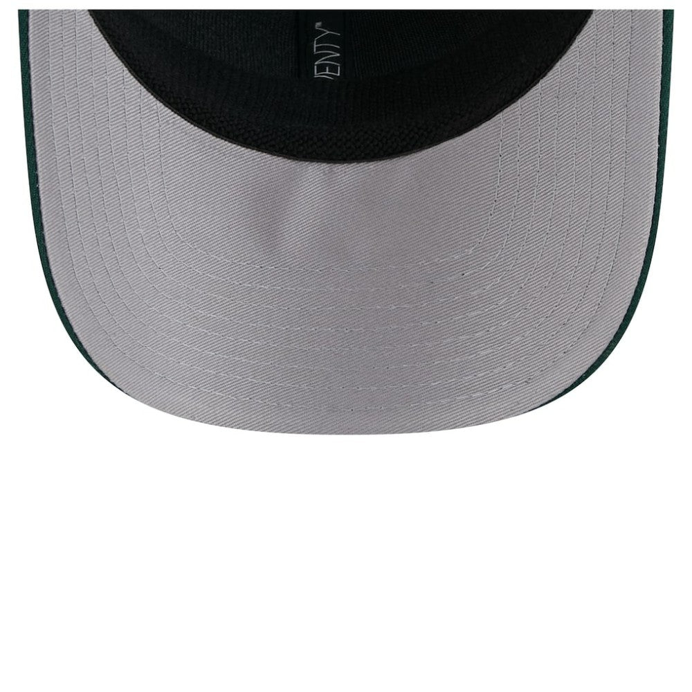 Green Athletics New Era Flag 9SEVENTY Stretch-Snap Hat