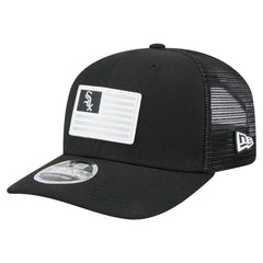 Black Chicago White Sox New Era Flag 9SEVENTY Stretch-Snap Hat