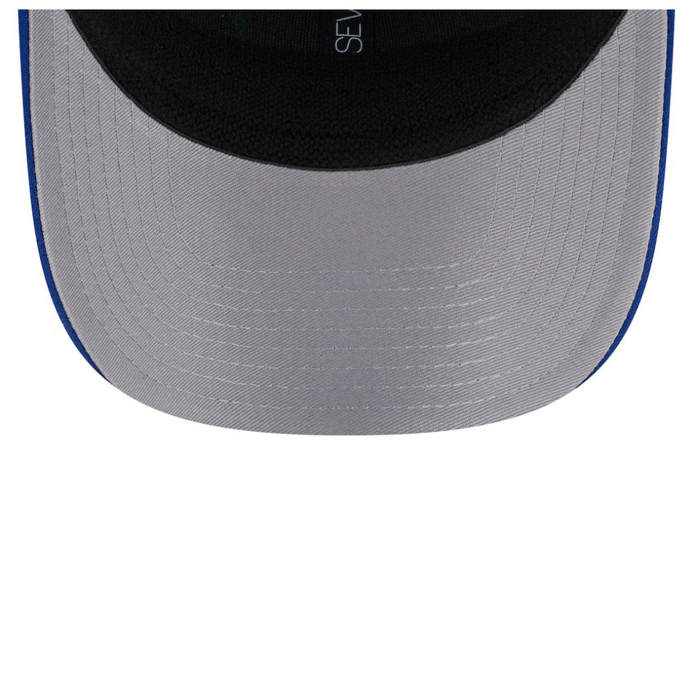 Royal Chicago Cubs New Era Flag 9SEVENTY Stretch-Snap Hat