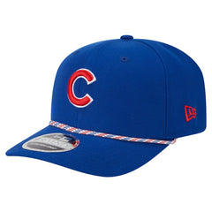 Royal Chicago Cubs New Era Multi-Rope 9SEVENTY Stretch-Snap Hat