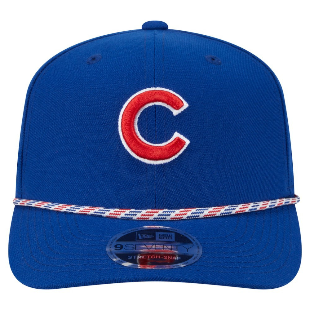 Royal Chicago Cubs New Era Multi-Rope 9SEVENTY Stretch-Snap Hat
