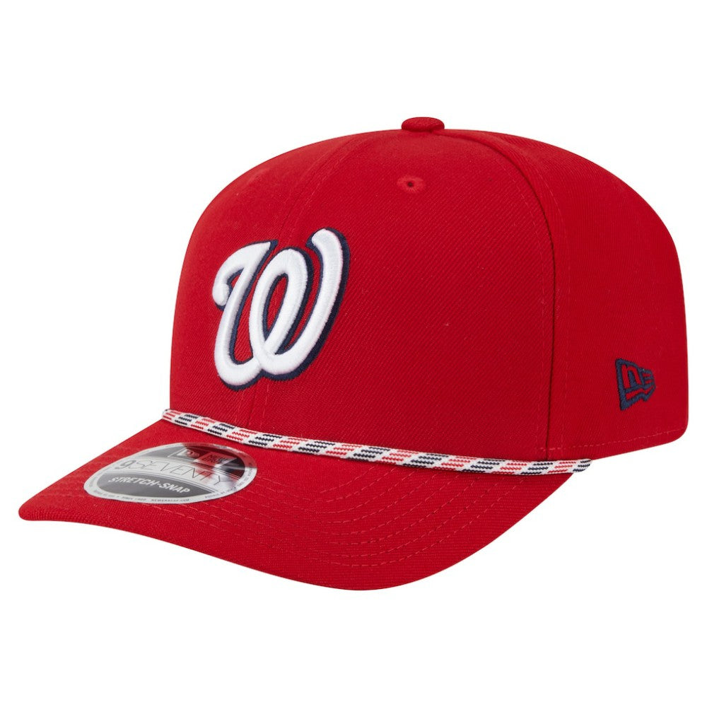 Red Washington Nationals New Era Multi-Rope 9SEVENTY Stretch-Snap Hat