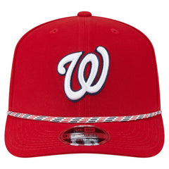 Red Washington Nationals New Era Multi-Rope 9SEVENTY Stretch-Snap Hat