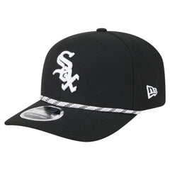 Black Chicago White Sox New Era Multi-Rope 9SEVENTY Stretch-Snap Hat