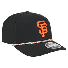 Black San Francisco Giants New Era Multi-Rope 9SEVENTY Stretch-Snap Hat