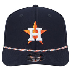 Navy Houston Astros New Era Multi-Rope 9SEVENTY Stretch-Snap Hat
