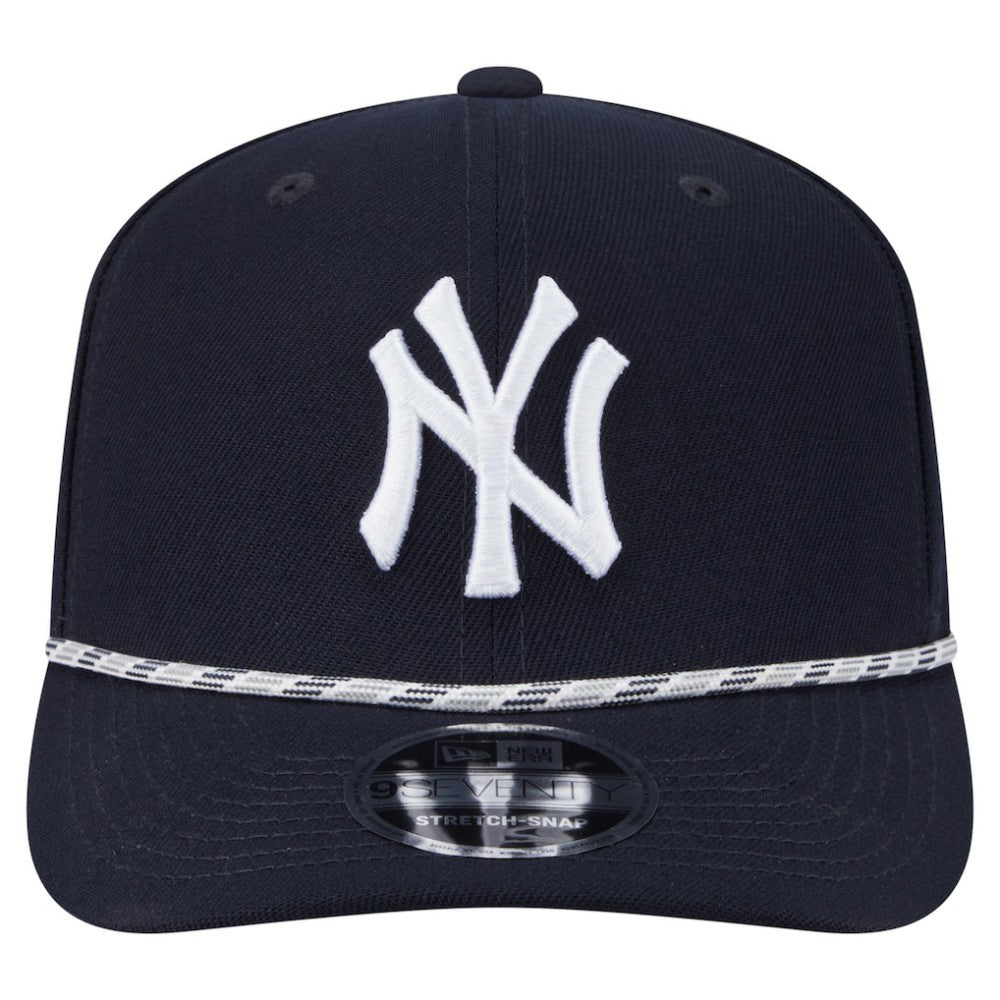 Navy New York Yankees New Era Multi-Rope 9SEVENTY Stretch-Snap Hat
