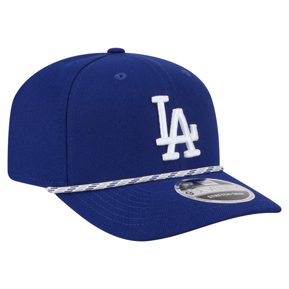 Royal Los Angeles Dodgers New Era Multi-Rope 9SEVENTY Stretch-Snap Hat