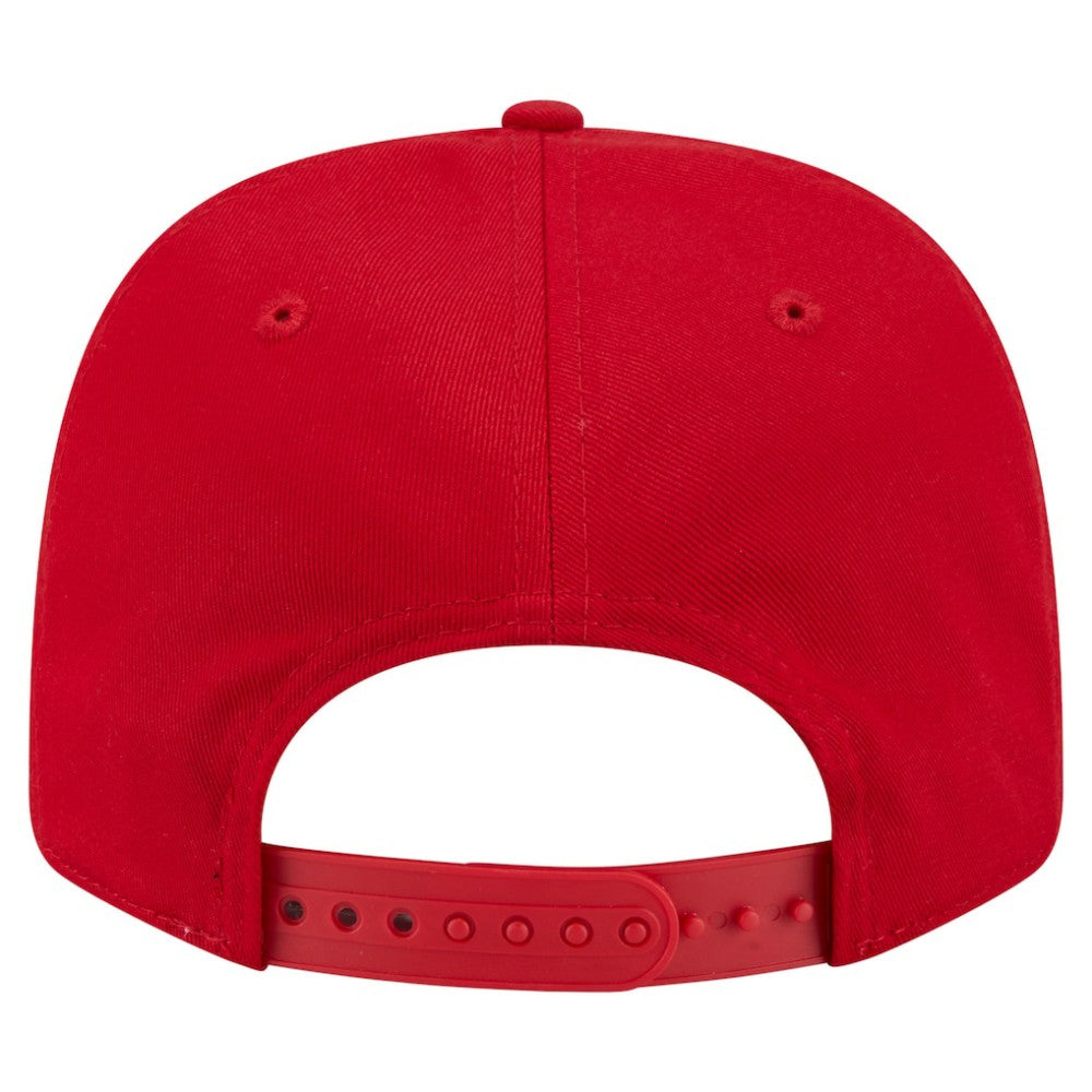 Red Washington Nationals New Era Circle Patch 9SEVENTY Stretch-Snap Hat
