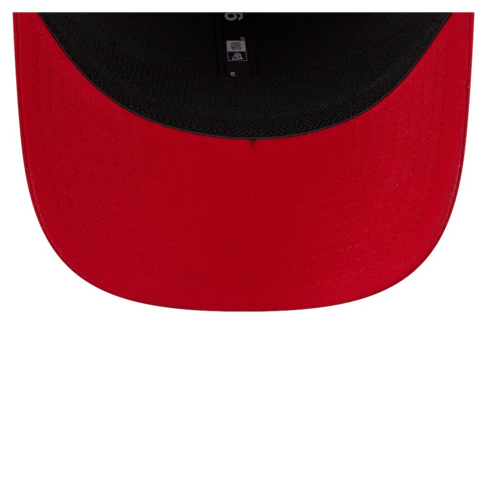Red Washington Nationals New Era Circle Patch 9SEVENTY Stretch-Snap Hat